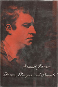 Tyler Cowen review of THE RAMBLER: Volume 1, Diaries, Prayers, and Annals, by Samuel Johnson